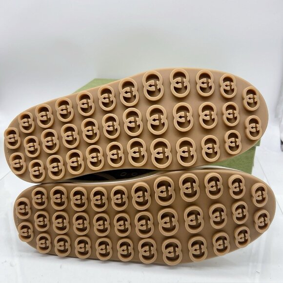 Gucci TENNIS 1977 TRECK HIGH GG JACQUARD SNEAKER Interlocking Mens UK 11 US 11.5 - Picture 11 of 16